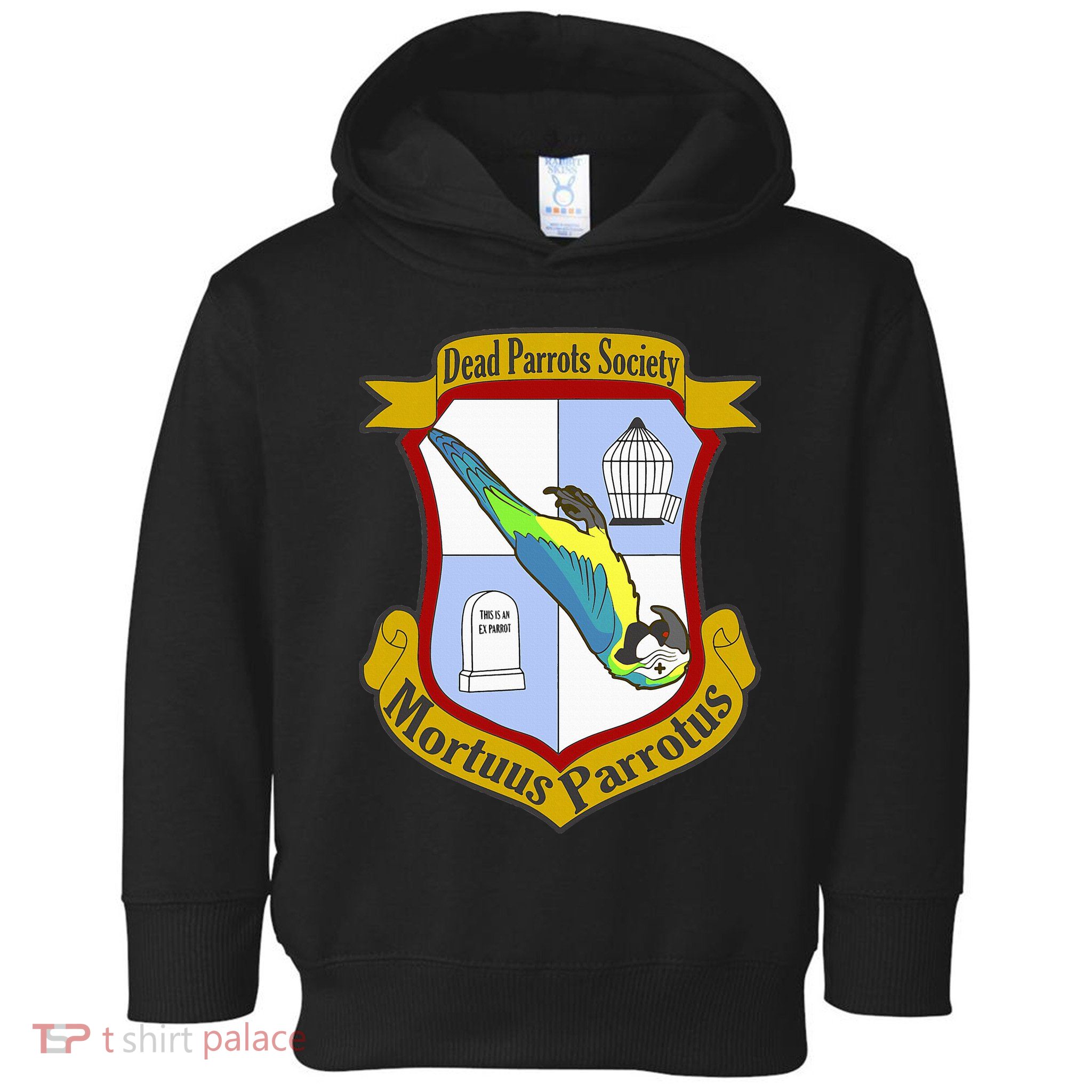 Dead Parrot Sketch Cage Toddler Hoodie