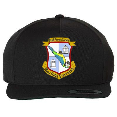 Dead Parrot Sketch Cage Wool Snapback Cap