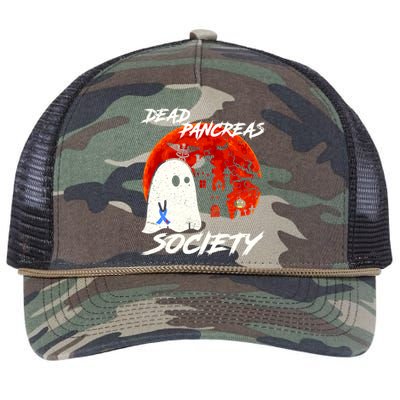 Dead Pancreas Society Diabetes Awareness Funny Diabetic Retro Rope Trucker Hat Cap