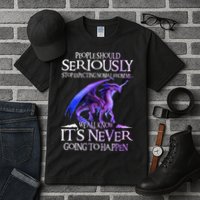 Dragon People Should Seriously Stop Expecting Normal From Me Tall T-Shirt