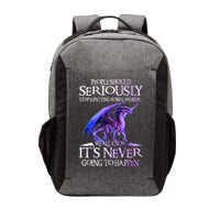 Dragon People Should Seriously Stop Expecting Normal From Me Vector Backpack