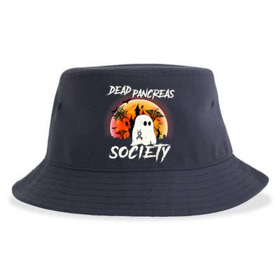 Dead Pancreas Society Diabetes Awareness Funny Diabetic Sustainable Bucket Hat