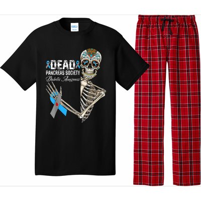 Dead Pancreas Society Diabetes Awareness Day Sugar Skeleton Pajama Set