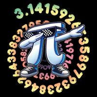  Dabbing Pi Symbol  Youth Math Teacher Pi Day Mousepad