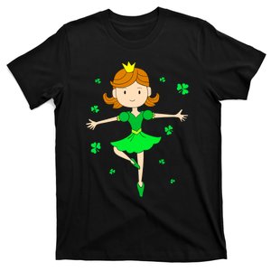 Dancing Princess St Patricks Ballerina T-Shirt