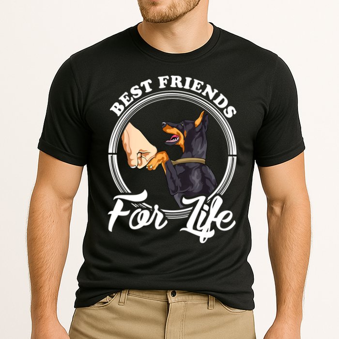 Doberman Pinscher Shirt Funny Doberman Lover Cooling Performance Crew T-Shirt