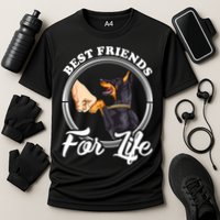 Doberman Pinscher Shirt Funny Doberman Lover Cooling Performance Crew T-Shirt