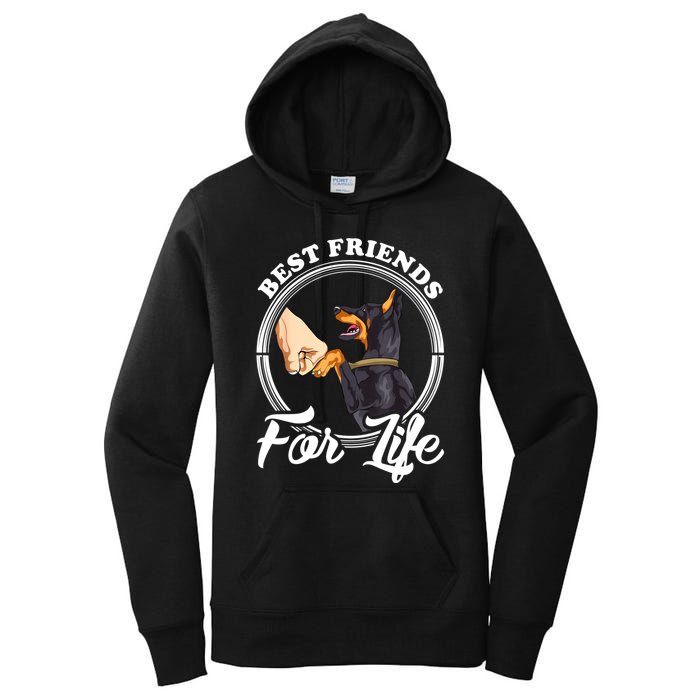 Doberman Pinscher Shirt Funny Doberman Lover Women's Pullover Hoodie