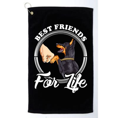 Doberman Pinscher Shirt Funny Doberman Lover Golf Towel