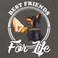 Doberman Pinscher Shirt Funny Doberman Lover Cotton Canvas Backpack