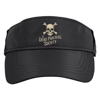 Dead Pancreas Society Skull Type 1 Diabetes T1d Awareness Adult Drive Performance Visor