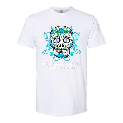 Dead Pancreas Society Funny Diabetes Awareness Sugar Skull Softstyle® CVC T-Shirt