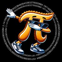 Dabbing Pi Symbol Funny Pi Day Math Joke for Youth 16 in Basic Backpack