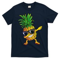 Dabbing Pineapple Sunglasses Aloha Beaches Hawaii Hawaiian T-Shirt