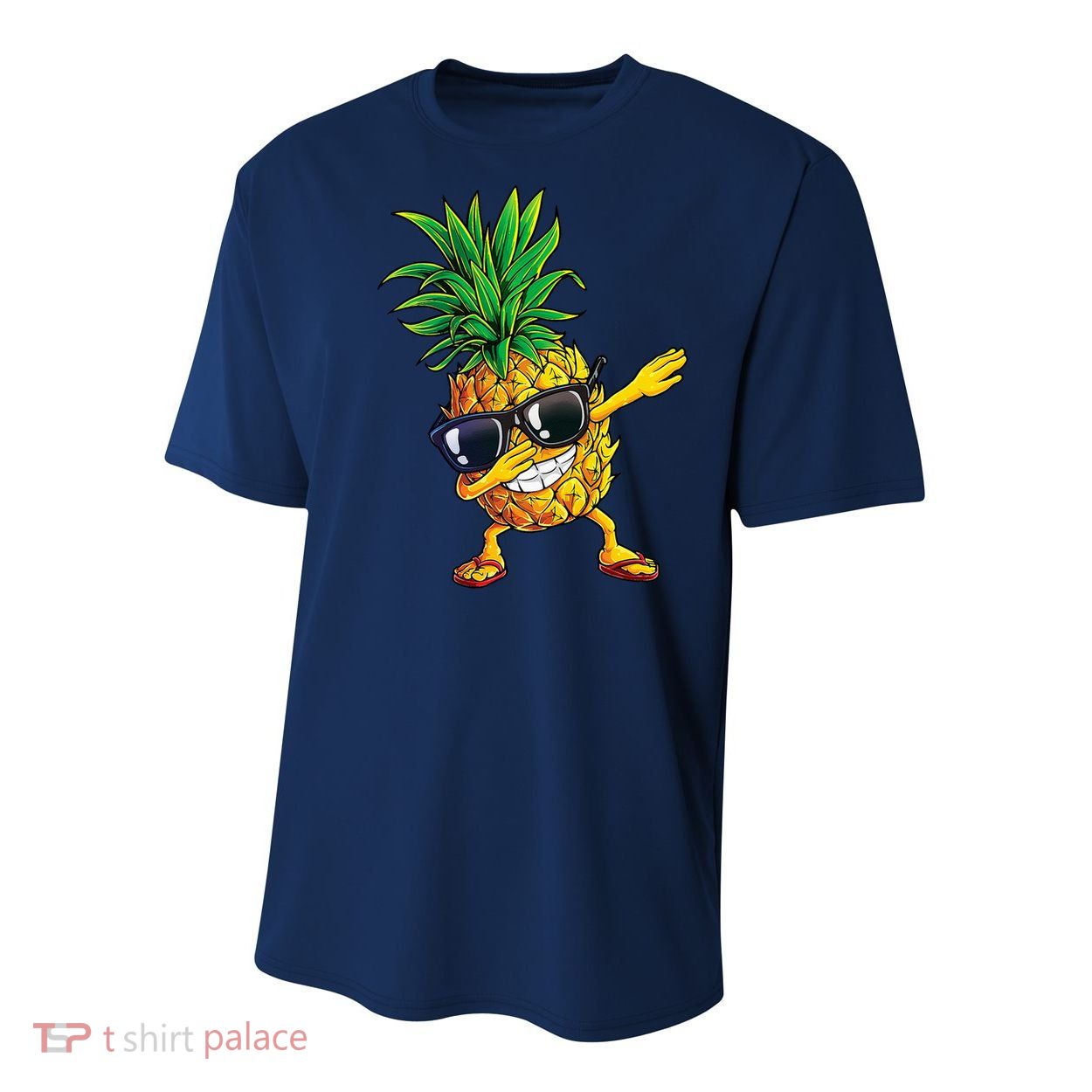 Dabbing Pineapple Sunglasses Aloha Beaches Hawaii Hawaiian Youth Performance Sprint T-Shirt