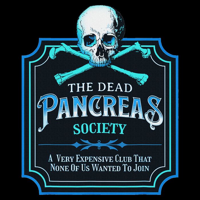 Dead Pancreas Society Diabetes Awareness Day Sugar Skull Tank Top