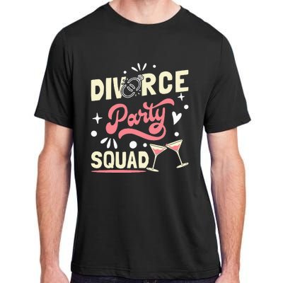 Divorce Party Squad Adult ChromaSoft Performance T-Shirt