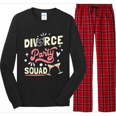 Divorce Party Squad Long Sleeve Pajama Set