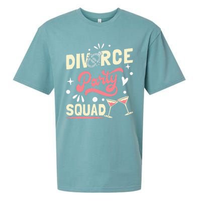 Divorce Party Squad Sueded Cloud Jersey T-Shirt