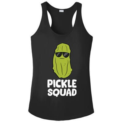 Dill Pickle Squad Pickles Food Team Pickles Love Pickles Ladies PosiCharge Competitor Racerback Tank