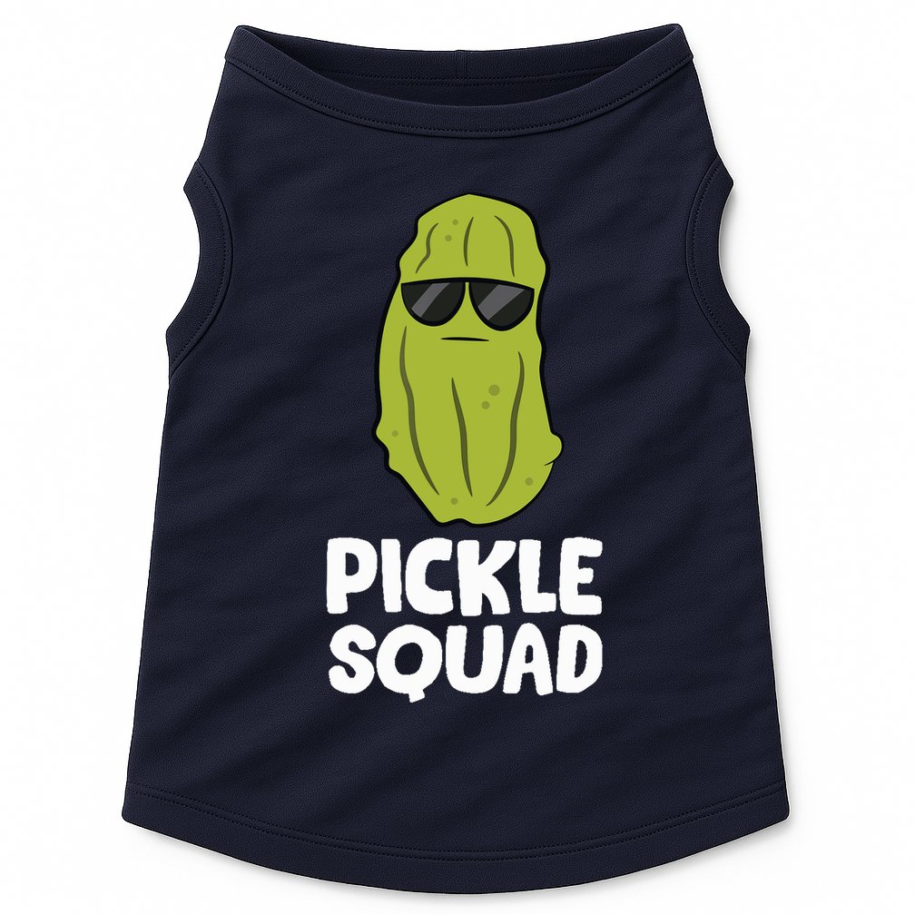 Dill Pickle Squad Pickles Food Team Pickles Love Pickles Doggie Tank