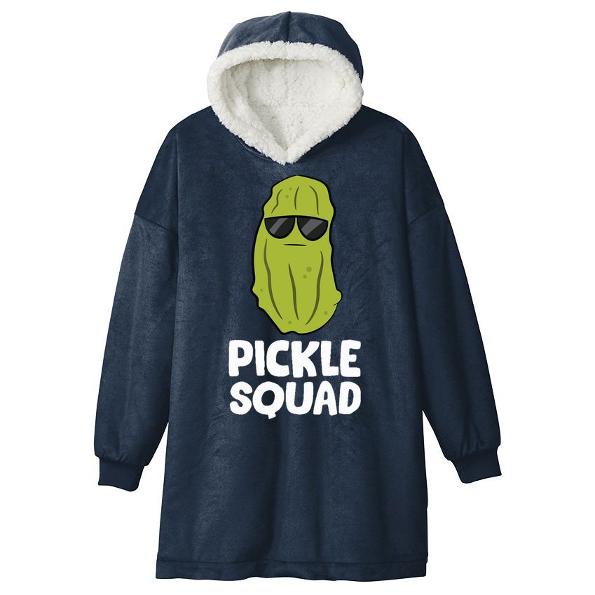 Dill Pickle Squad Pickles Food Team Pickles Love Pickles Hooded Wearable Blanket