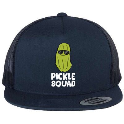 Dill Pickle Squad Pickles Food Team Pickles Love Pickles Flatbill Hat