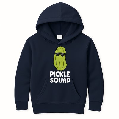 Dill Pickle Squad Pickles Food Team Pickles Love Pickles Kids Hoodie