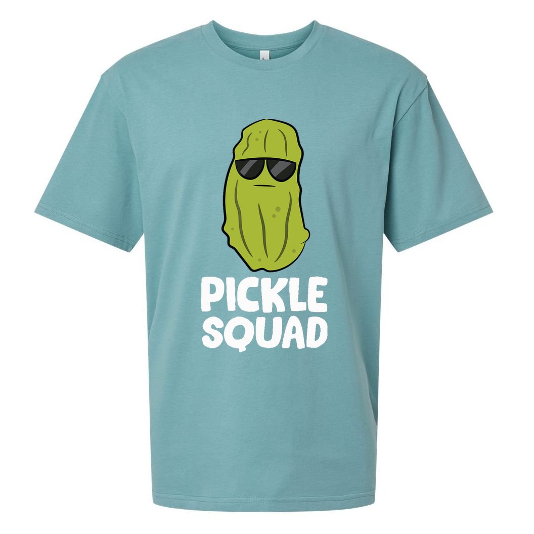 Dill Pickle Squad Pickles Food Team Pickles Love Pickles Sueded Cloud Jersey T-Shirt
