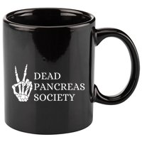 Dead Pancreas Society 11oz C Handle Ceramic Mug