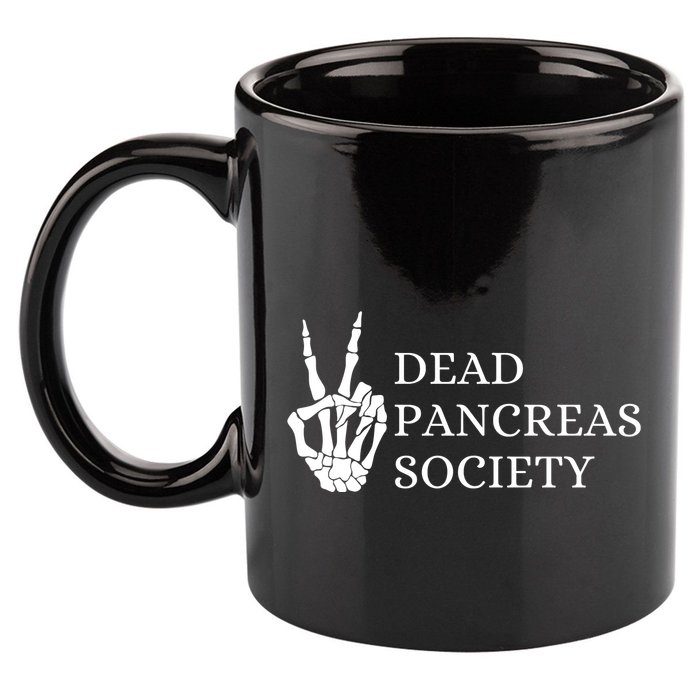 Dead Pancreas Society 11oz C Handle Ceramic Mug