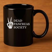 Dead Pancreas Society 11oz C Handle Ceramic Mug