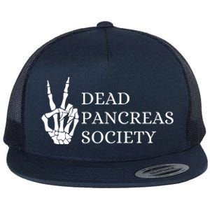 Dead Pancreas Society Flat Bill Trucker Hat