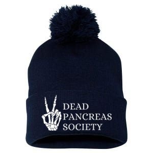 Dead Pancreas Society Pom Pom 12in Knit Beanie