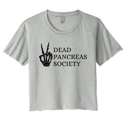 Dead Pancreas Society Women's Crop Top Tee