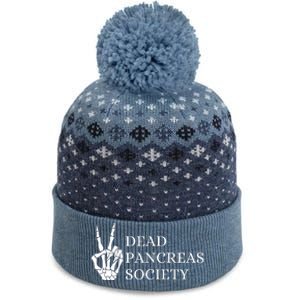 Dead Pancreas Society The Baniff Cuffed Pom Beanie