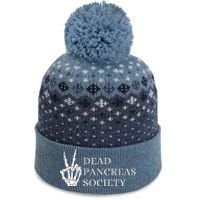 Dead Pancreas Society The Baniff Cuffed Pom Beanie