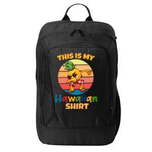 Dabbing Pineapple Sunglasses Boys This Is My Hawaiian Gift City Backpack