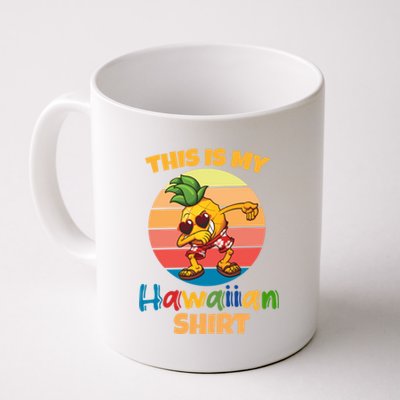 Dabbing Pineapple Sunglasses Boys This Is My Hawaiian Gift Coffee Mug