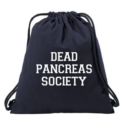 Dead Pancreas Society Drawstring Bag