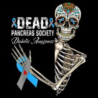 Dead Pancreas Society Diabetes Awareness Day Sugar Skeleton Backpack