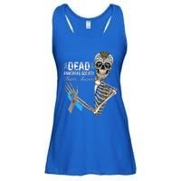 Dead Pancreas Society Diabetes Awareness Day Sugar Skeleton Ladies Essential Flowy Tank