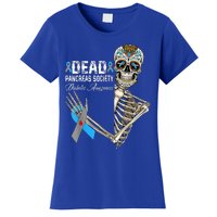 Dead Pancreas Society Diabetes Awareness Day Sugar Skeleton Women's T-Shirt