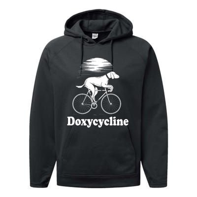 Doxycycline Pharmacist School Pharma Gift Performance Fleece Hoodie