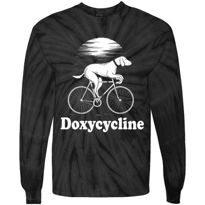 Doxycycline Pharmacist School Pharma Gift Tie-Dye Long Sleeve Shirt