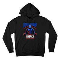 Donald Pump Swole America Gift Trump Weight Lifting Gym Fitness Tall Hoodie