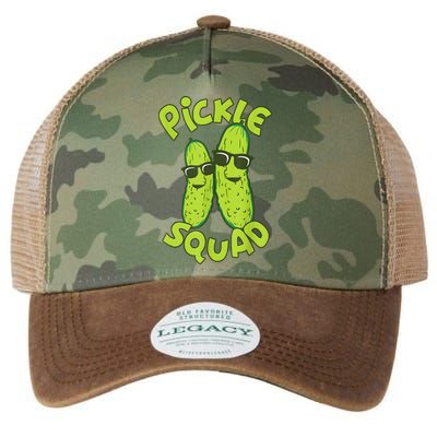 Dill Pickle Squad Design Pickle Squad Legacy Tie Dye Trucker Hat