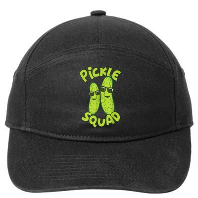 Dill Pickle Squad Design Pickle Squad 7-Panel Snapback Hat