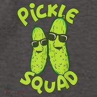 Dill Pickle Squad Design Pickle Squad Vector Backpack