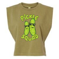 Dill Pickle Squad Design Pickle Squad Garment-Dyed Women's Muscle Tee